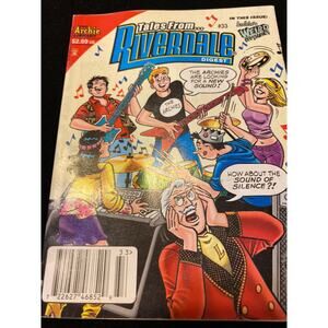 Archie comic book/digest lot.  5 books. Pictures show front and back covers.